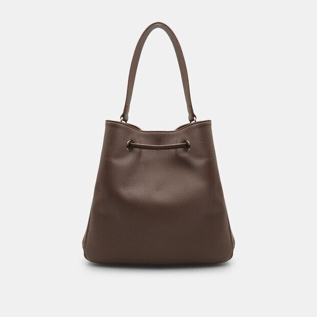 Bolso de mujer con cord&oacute;n Bata, Marr&oacute;n