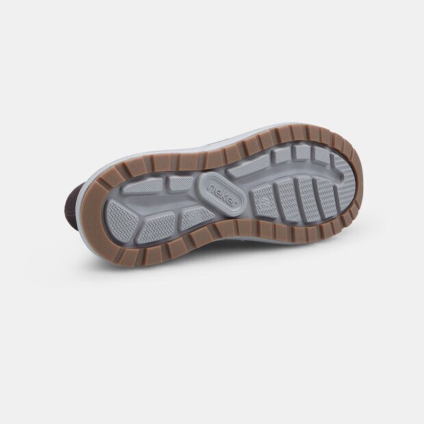 Zapatillas slip on de hombre Rieker, Marr&oacute;n