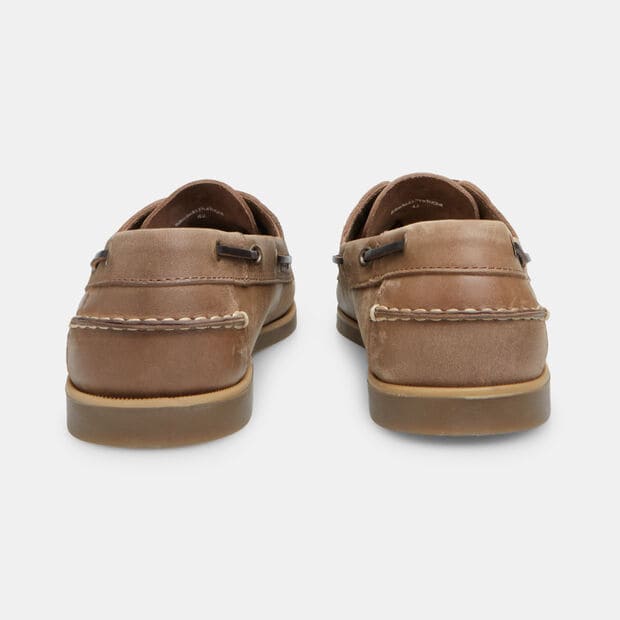 Mocasines de hombre Weinbrenner de piel , Beige