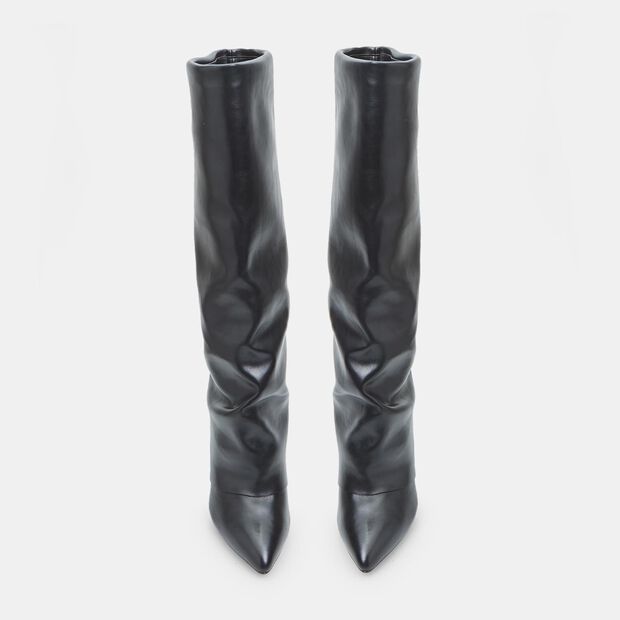Bota para mujer Bata con cu&ntilde;a, Negro