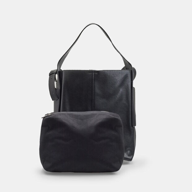 Bolso shopper para mujer BATA, Negro
