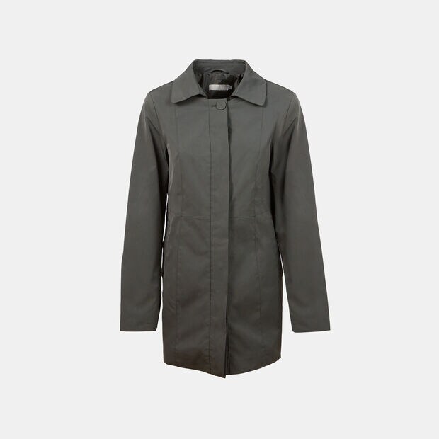 Gabardina de mujer con lazo, 