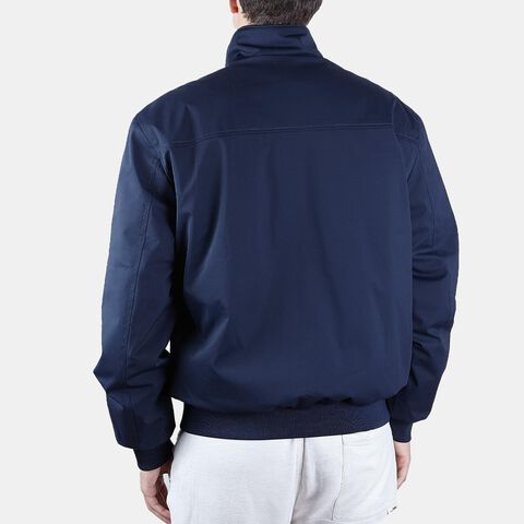 Chaqueta de hombre modelo bomber en tejido técnico, Azul