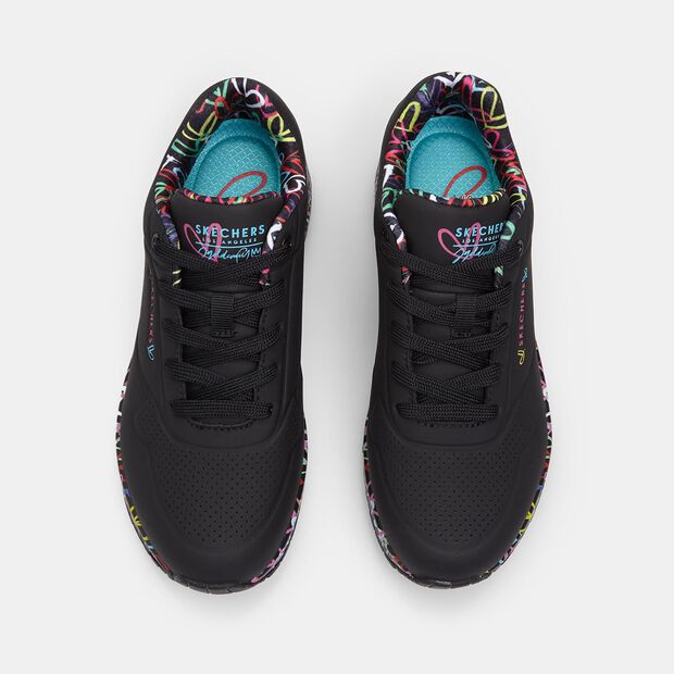 Sneakers de mujer SKECHERS UNO, Negro