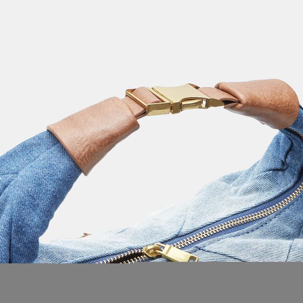 Bolso Hobo para mujer BATA, Azul