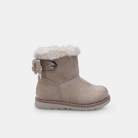 Botín con eco piel para niña Chicco, Marrón