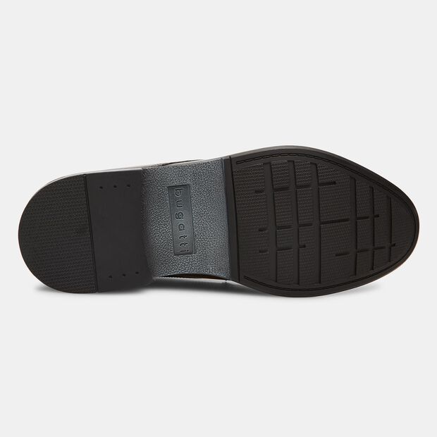 Zapatos con cordones de hombre Bugatti en cuero, Marr&oacute;n