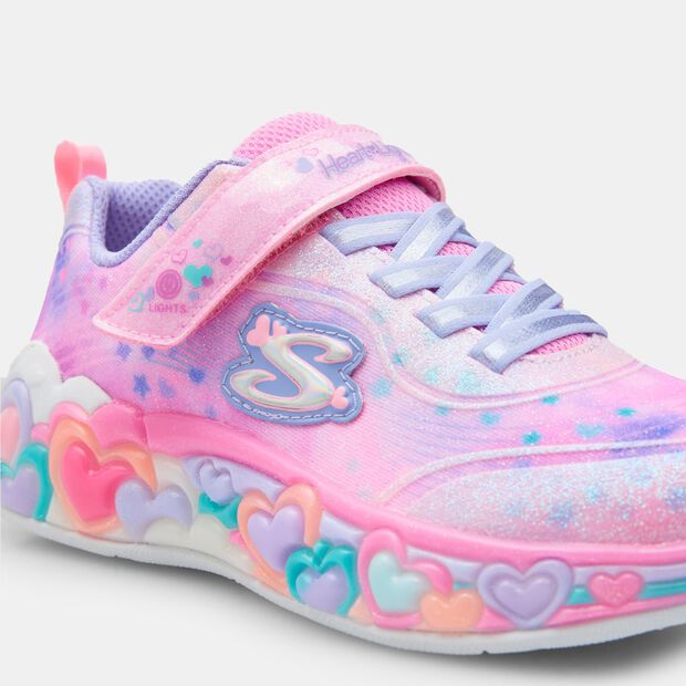 Zapatillas deportivas para ni&ntilde;os SKECHERS ETERNAL HEART LIGHTS, Rosa