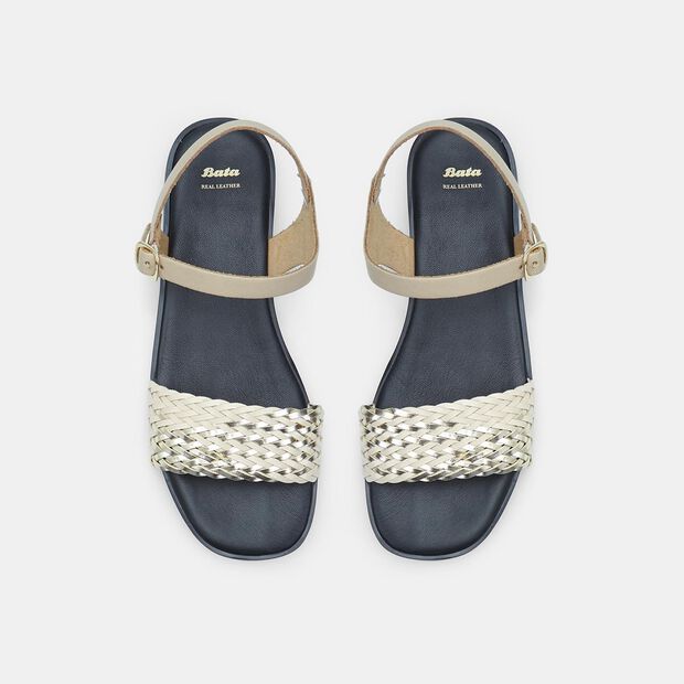 Sandalias con banda trenzada para mujer BATA, 