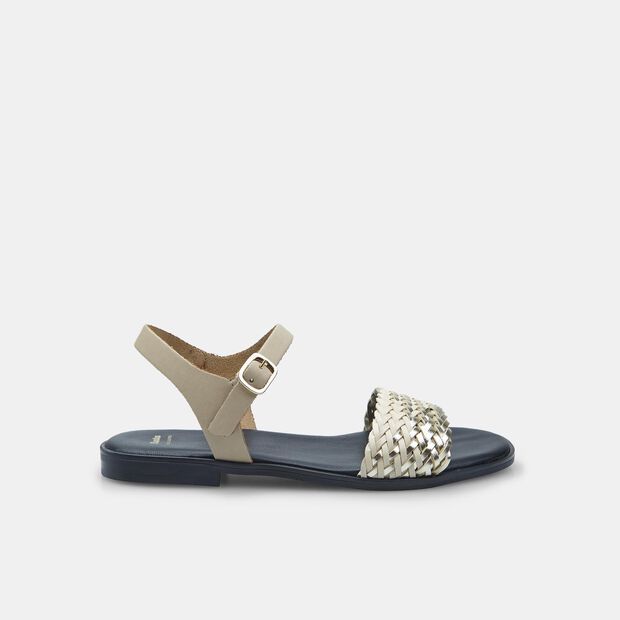 Sandalias con banda trenzada para mujer BATA, 