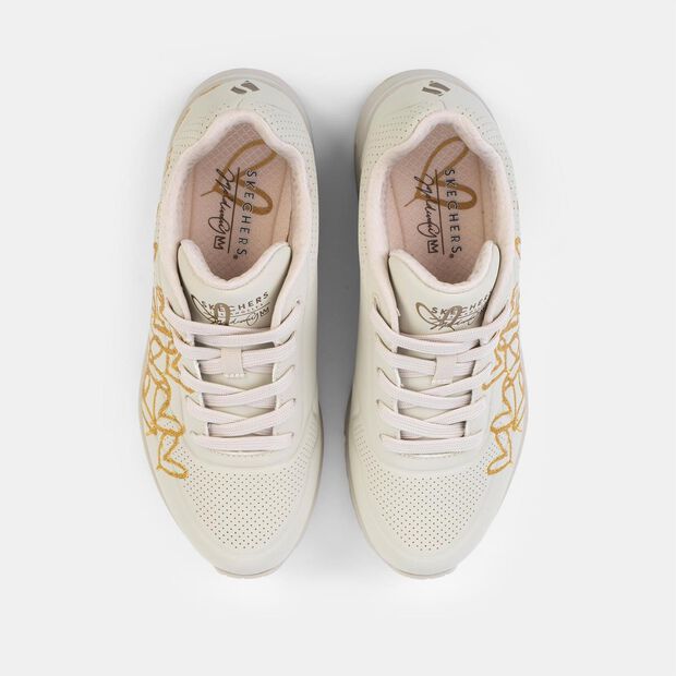 Sneakers de mujer SKECHERS UNO, Beige