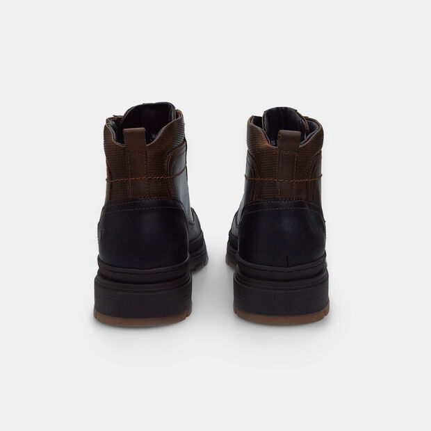 Botín de piel Weinbrenner para hombre, Marrón