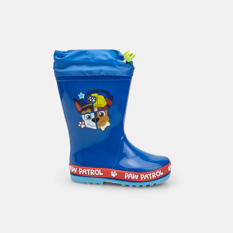 Botín de lluvia para niño Paw Patrol, Azul