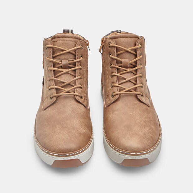 Bot&iacute;n con cordones de hombre Bata, Piel