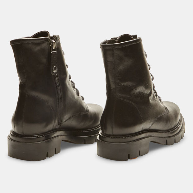 Botas de cuero para mujer con suela de tracci&oacute;n, 