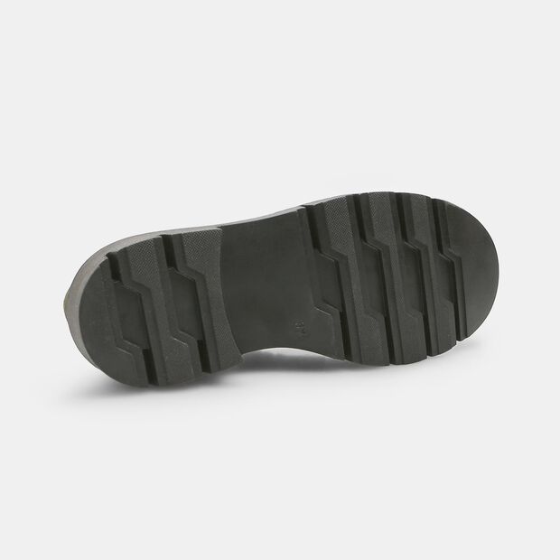 Mocas&iacute;n de mujer en gamuza, Verde