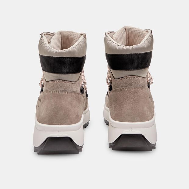 Botines de mujer en nubuck, Taupe
