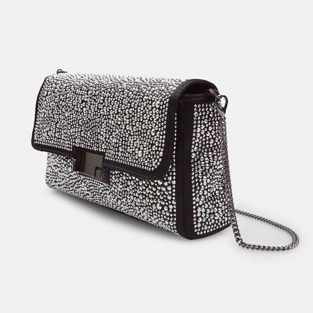 Bolso joya de noche bandolera, Negro