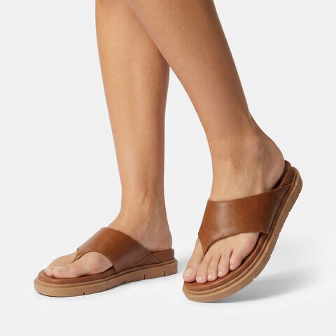 Sandalia tipo chancla para mujer Bata, Piel