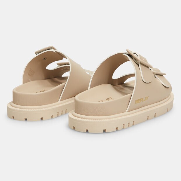 Zapatillas de mujer Replay Hola Block , Beige