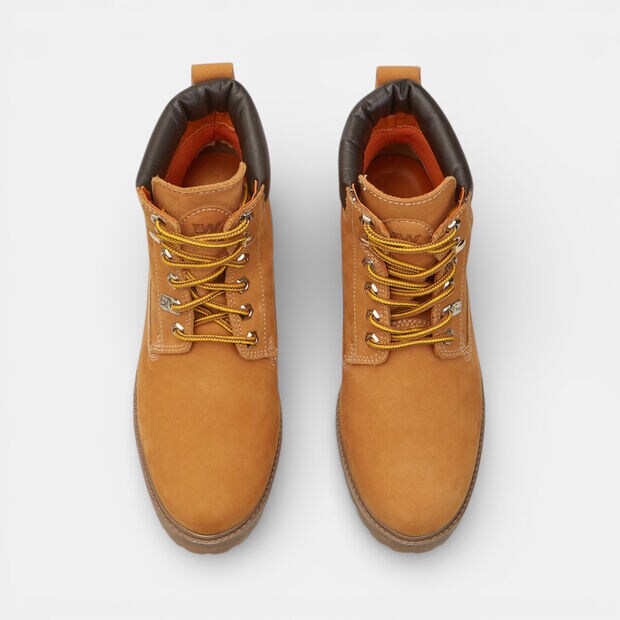 Botines para hombre Weinbrenner en ante, Amarillo