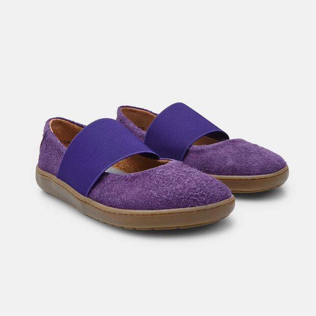 Bailarinas de ante BATA barefoot para mujer con banda el&aacute;stica, 