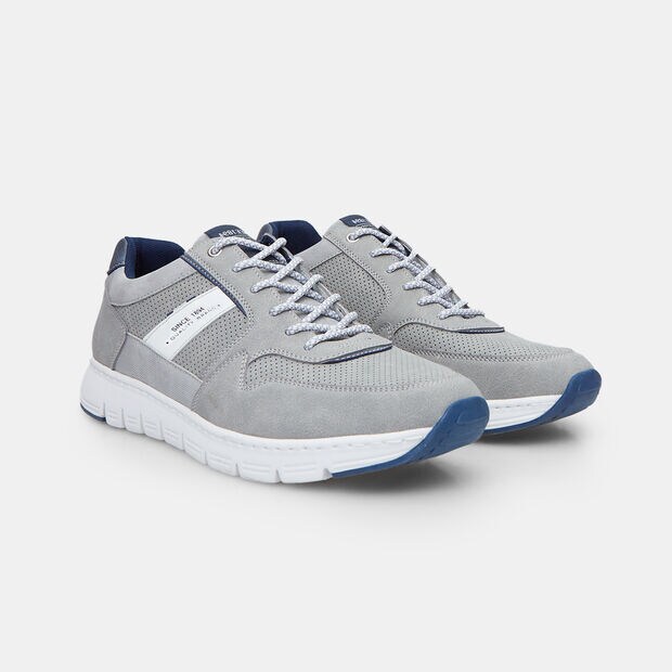 sneakers de hombre, Gris
