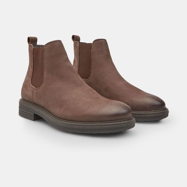 Botines De Hombre, Marr&oacute;n