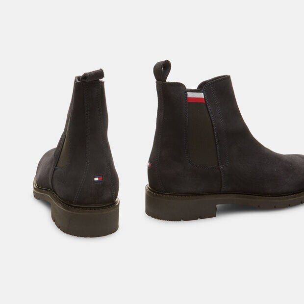 Botines chelsea de hombre Tommy Hilfiger en ante , 