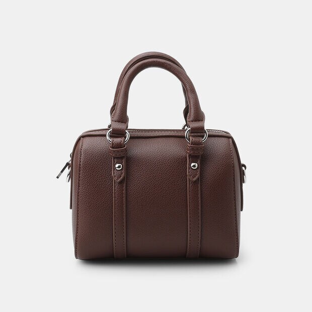 Bolso Bowling de mujer Bata, Marr&oacute;n