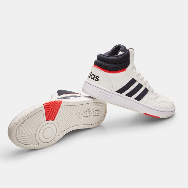 Sneakers de hombre adidas Hoops 3.0 Mid, Blanco