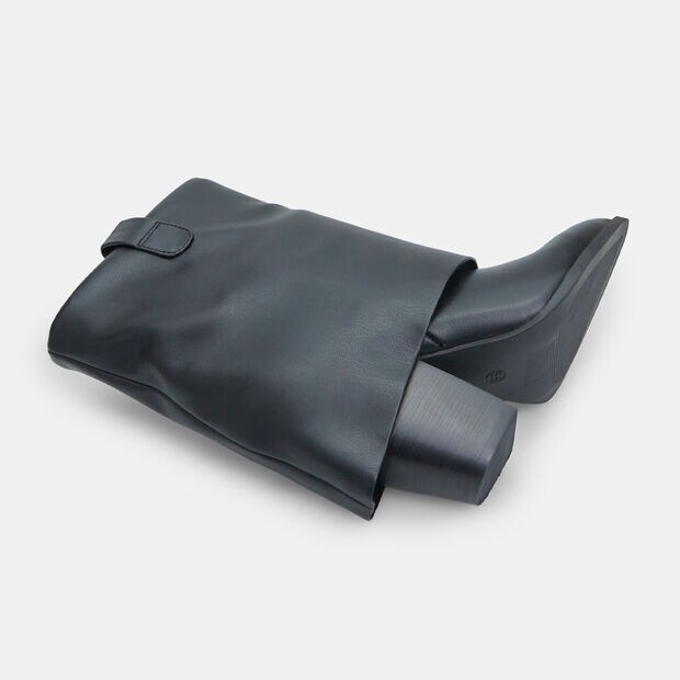 Bot&iacute;n de mujer con tac&oacute;n Lark Steve Madden, Negro