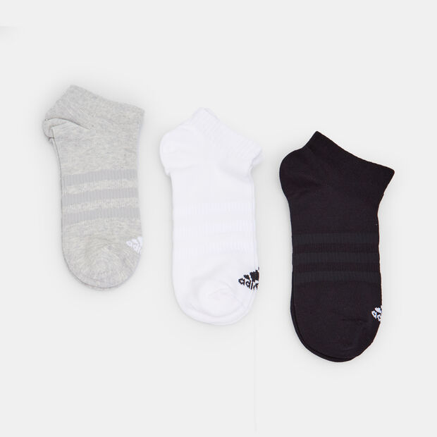 Tres pares de calcetines unisex Adidas, Multicolor