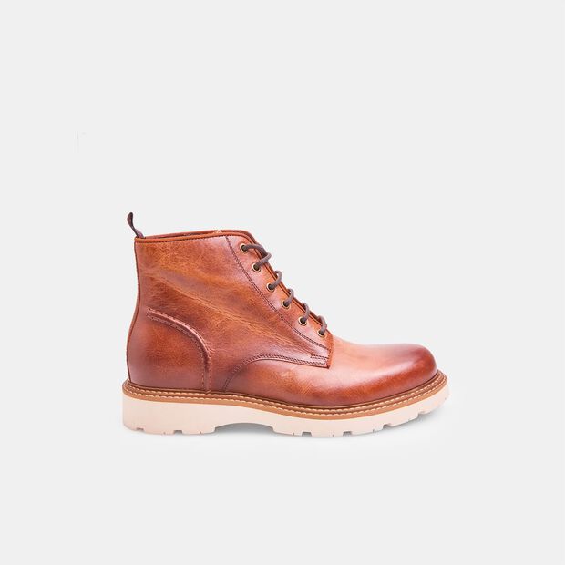 Botas de Invierno Casual para Hombre - BATA, Marr&oacute;n