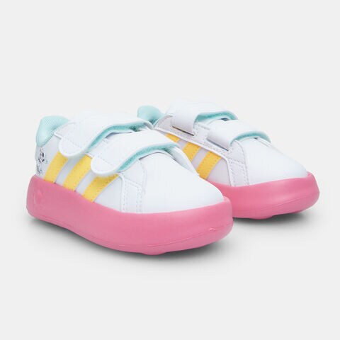 Sneakers de ni&ntilde;a Adidas Grand Court Minnie CF I, Blanco