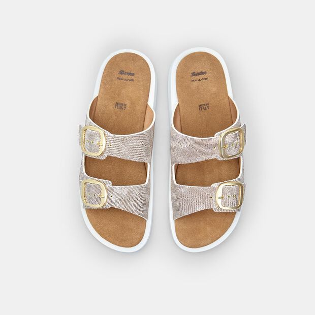Chanclas de mujer BATA, Beige