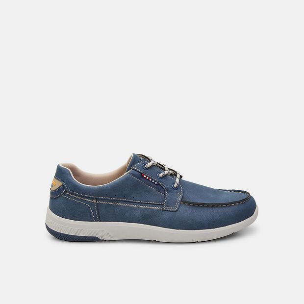 Zapatos casuales de cordones para Hombre BATA, Azul