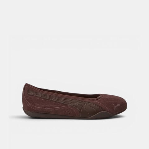 Zapatilla bailarina de mujer Puma CATCH SOLEIL BALLERINA, Marr&oacute;n