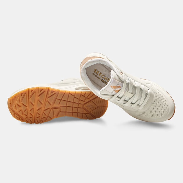 Zapatillas de mujer Skechers UNO, Blanco