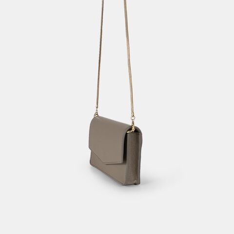 Bolso de cuero para mujer, Beige