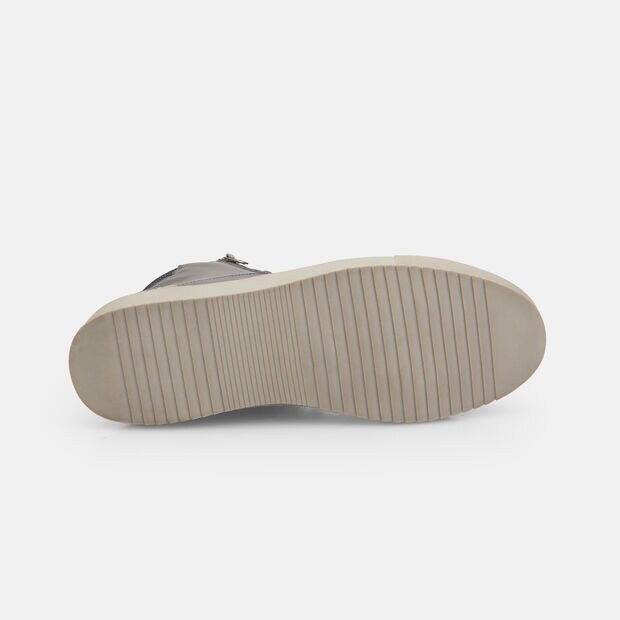 Sneakers altas de hombre con cremallera , Azul