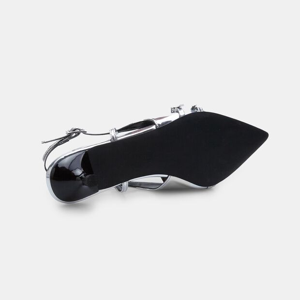 Zapatos Slingback para mujer Bata Red Label, Plateado
