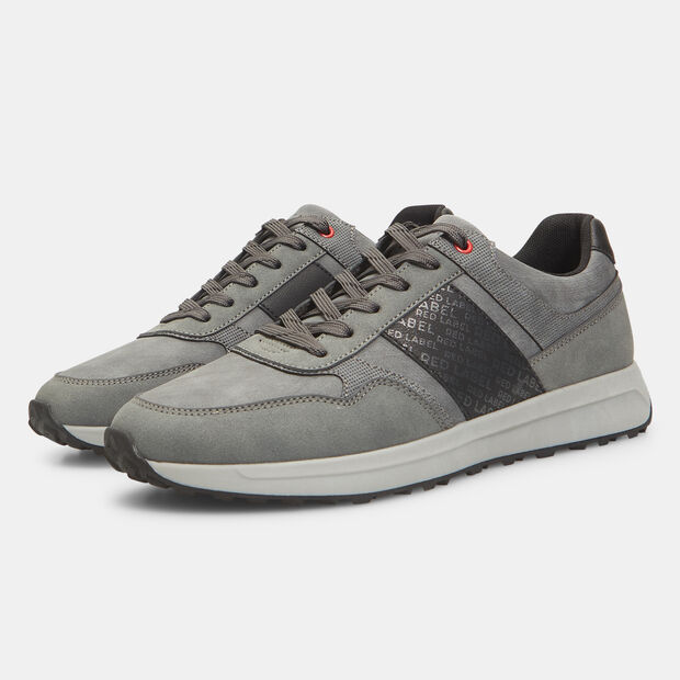 Sneakers de hombre Bata Red Label con banda, Gris