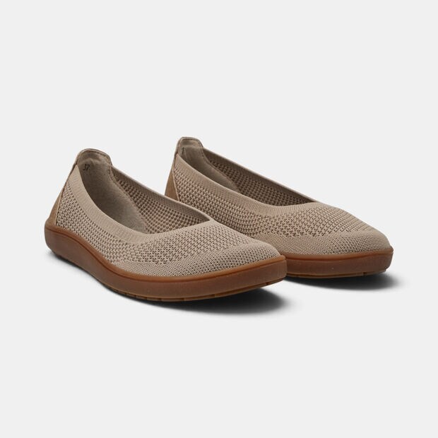 Bailarina descalza de mujer Bata, Gris