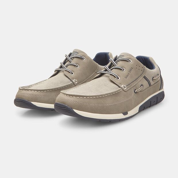 Mocasines n&aacute;uticos de hombre , Gris
