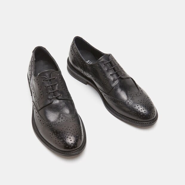 Zapatos Brogue De Hombre, 