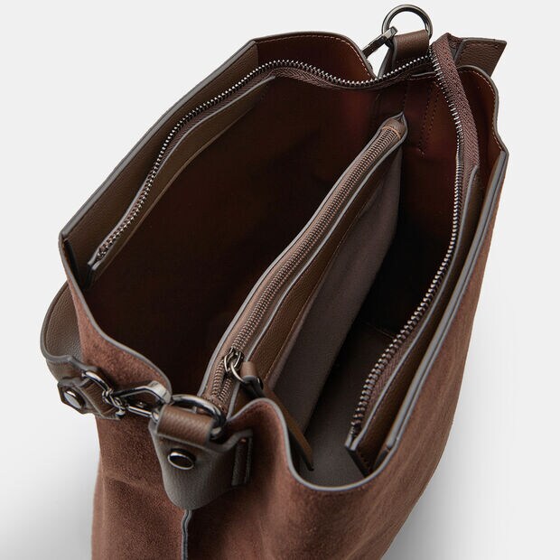 Bolso hobo de mujer Bata, Negro