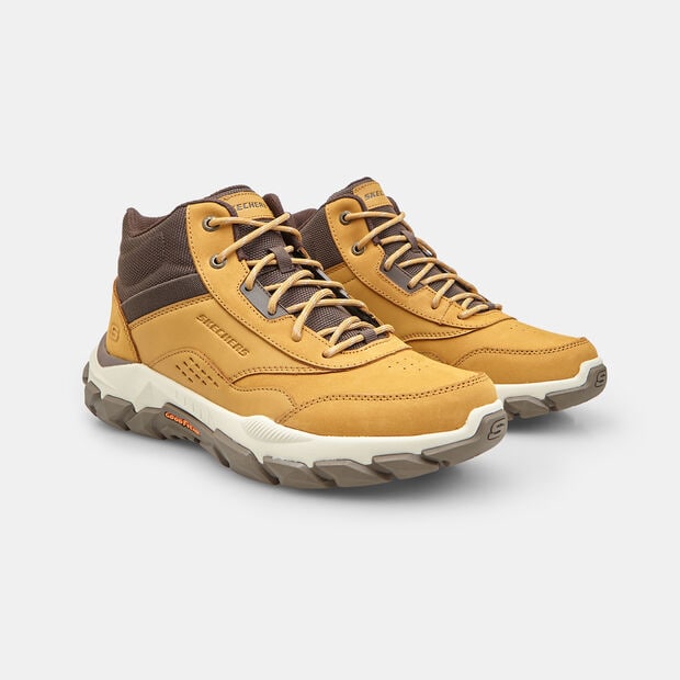 Zapatillas de senderismo SKECHERS para hombre, Amarillo
