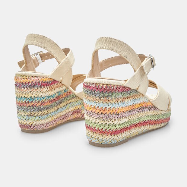 Sandalias con cu&ntilde;a para Mujer BATA, 