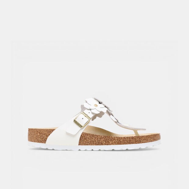Sandalias de mujer Birkenstock Gizeh Flowers, 